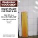 LIVE EDGE OSAGE ORANGE SLAB 48in. L X  14.25in. W X 1.25in. T