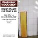 LIVE EDGE OSAGE ORANGE SLAB 48in. L X  12.75in. W X 1.25in. T