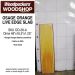 LIVE EDGE OSAGE ORANGE SLAB 48in. L X  16.5in. W X 1.25in. T