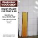 LIVE EDGE OSAGE ORANGE SLAB 48in. L X  12in. W X 1.25in. T
