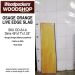 LIVE EDGE OSAGE ORANGE SLAB 49in. L X  17in. W X 1.25in. T