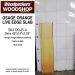 LIVE EDGE OSAGE ORANGE SLAB 49in. L X  14in. W X 1.25in. T