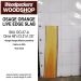 LIVE EDGE OSAGE ORANGE SLAB 48in. L X  13.5in. W X 1.25in. T