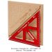 18” PRECISION TRIANGLE - WITH CASE