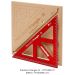 18” PRECISION TRIANGLE - WITH CASE