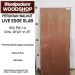 LIVE EDGE PERUVIAN WALNUT SLAB 48in. L X  21in. W X 1.25in. 
