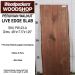 LIVE EDGE PERUVIAN WALNUT SLAB 48in. L X 17.5in. W X 1.25in. T