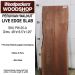 LIVE EDGE PERUVIAN WALNUT SLAB 48in. L X 16.5in. W X 1.25in. T