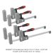 SEMBLE LD Parallel Jaw Clamp 6" & 12" 4-Pack