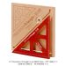 300mm Precision Triangle with MDF Case