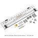 Shelf Pin and Drawer Slide Template - Deluxe - OPEN BOX