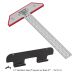 12" Stainless Steel Blade T-Square With Rack-It
