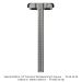 Precision Woodworking T-Square Special Edition - 24 Inch with Rack-It