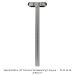 Precision Woodworking T-Square Special Edition - 32 Inch with Rack-It