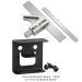 Micro-Combination Square (Micro∙CSQ)  w/1/2" & 1/4" Blades & Rack-It