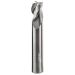 Ultra-shear Aluminum Cutting Solid Carbide End Mill, 3-flute, 1/2" shank, 1/2" dia, 3/4" cut length, 3" overall length - Made in USA
