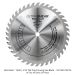 Ultra-Shear 10 x 40 Flat Top Groover Saw Blade, 3/16" Kerf, 5/8" Arbor OPEN BOX