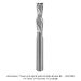 SOLID CARBIDE DOWN CUT 2 FL, 1/4"SH, 1/4" DIA, 1" OPEN BOX