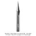 Ultra-Shear Carving Liner, 1-Flute,  Solid Carbide, 1/4" Shank, 18 Degree, 5/8 CL, 2-1/2" Overall Length