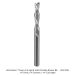 Ultra-Shear Solid Carbide 2-Flute Down Cut Spiral Router Bit, 1/4" Shank, 1/4" Diameter, 1-1/4" Cutting Length, 3" Overall Length