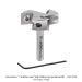 Ultra-Shear Carbide Insert Spoil Board Bit, 3-Flute, 1-1/2” Diameter, 1/4" Shank