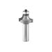 Roundover Router Bit, 5/16” RAD, 1/2” SHANK, 1-1/8” CED, 9/16” CEL, 2-1/2” OAL