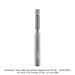 Ultra-Shear, 2-Flute Carbide Tipped Router Bit, Micro-Bearing Flush Trim, 1/4" Shank, 3/16" Dia., 1/2" length of cut, 2-1/8" Overall Length