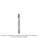 (Variable Helix) Solid Carbide Up Cut Spiral Router Bit 1/4"SH, 1/4" DIA, 1" CL, 2-1/2"OAL