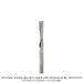 SOLID CARBIDE UP CUT VARIABLE HELIX 1/4"SH, 2-FL, 1/4" DIA, 1-1/2" CL, 3" OAL OPEN BOX