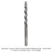 SOLID CARBIDE, 3 FL DOWNCUT FLUSH TRIM 1/4"SH, 1/4" DIA, 1-1/4" CL, 3-1/2" OAL OPEN BOX