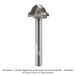 Juice Groove Bit, 1/4" Shank, 3-Flute, Carbide Tipped, 1/2" Nose Diameter