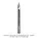 Ultra-Shear 1-Flute Solid Carbide 45 Degree Engraving Bit, Pencil Tip, 1/4" Shank, 2-1/2" Overall Length