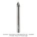 Ultra-Shear 3-Flute Solid Carbide 50 Degree Engraving Bit, Pencil Tip, 1/4" Shank, 2-1/2" Overall Length