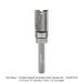 CARBIDE TIPPED TEMPLATE PATTERN BIT 2-FL, 1/4" SH, 1/2" DIA, 3/4" CL, 2-1/4" OAL OPEN BOX