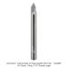 SOLID CARBIDE ENGRAVING BIT, 1-FL, 1/4" SH, 60 DEG, PENCIL TIP, 2-1/2" OAL OPEN BOX