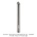 Ultra-Shear 3-Flute Solid Carbide 90 Degree Engraving Bit, Pencil Tip, 1/4" Shank, 2-1/2" Overall Length