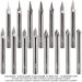 Ultra-Shear Solid Carbide Engraving Bit Set, 1/4" Shank, 15-Pc Set.