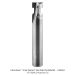 Ultra-Shear Solid Carbide Track Clamp T-Slot Bit, 1/2" Shank, 2-Flute, Super-C Carbide
