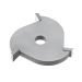 3 Wing Slot Cutter Router Bit, 9/32” KERF, 1-7/8” OAD, 5/16” BORE
