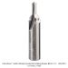 Ultra-Shear 2-Flute Solid Carbide, #10 Countersink Slotting Router Bit, 1/2" Shank, 2 1/2" Overall Length