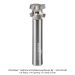 Ultra-Shear 1/8" Radius, 1/4" Opening, Half Round, 2-Flute Carbide Head Router Bit, 1/2" Shank