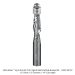 Ultra-Shear Solid Carbide Spiral Flush Trim Router Bit, 1/2" Shank, 1/2" Diameter, 1.25" Cutting Length, DownCut, 2-Flute