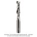 Ultra-Shear 2-Flute Solid Carbide Spiral Router Bit, Up Cut,  1/2" Shank, 12mm Dia., 50.5mm length of cut, 4" Overall Length