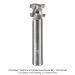 Ultra-Shear 5/32" Radius, 5/16" Opening, Half Round, 2-Flute Carbide Head Router Bit, 1/2" Shank