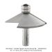 Carbide Tipped Chamfer Bit, 60 Degree, 2-Flute, 1/2"SH, 5/8" Cut Height, Double Bearing