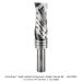 Ultra-Shear Solid Carbide Compression Furniture Maker's Pattern Router Bit, 2+2 Flute, 1/2" Shank, 3/4" Diameter, 2" Cutting Length, 4" Overall Length