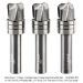 Ultra-Shear Bowl Bit 3-Pc Set, 1/2" Shank, 3/4" Diameter, 3-Flute Deep Reach (includes  US57250BD, US57188BD & US57125BD)
