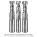 Ultra-Shear 2-Flute Solid Carbide Cove Nose Spiral Bit 1/2" shank, 3-pc set