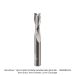 Variable Helix Solid Carbide Up Cut Spiral 8mm SH, 8mm D, 25mm CL, 63mm OAL
