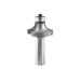 Roundover Router Bit, 3/8” RAD, 1/2” SHANK, 1-1/4” CED, 5/8” CEL, 2-1/2” OAL